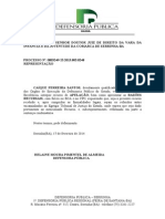 Apelação - Representação - Art. 14 Da Lei Nº. 10826 2003 e Art. 33, Caput Da Lei Nº. 11343 2006