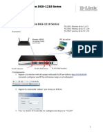 ES - DGS 1210 - Configurar Vlan Asimetrica