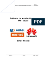 Estandar de Instalacion GUL Entel MBTS3900 V3.0