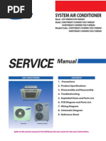 Samsung CAC (4 Way Cassette) Service Manual