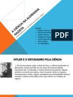 A Ciência Na Alemanha Nazista