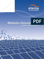 Módulos Fotovoltaicos: para El Mañana