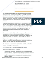 Ensino, Não Há Maior Chamado_ Um Guia de Recursos Para o Ensino Do Evangelho 2_ Características Etárias Das Crianças