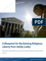 A Blueprint For Reclaiming Religious Liberty Post-Hobby Lobby