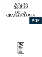Derrida - De La Gramatología