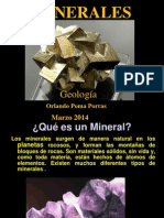 Minerales y Rocas - IV Clase
