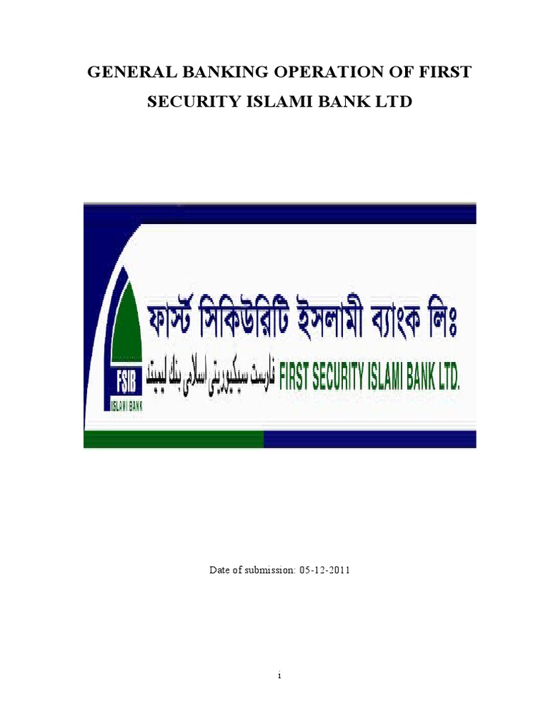 General Banking at FSIB Ltd. | PDF | Business