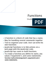 JavaScript Functions, Objects, Strings and Dates