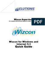 Wizcon 9.3 Quick Guide