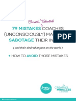 79 Mistakes Coaches Make