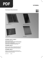 Instructiuni de Proiectare Panouri Solare Viessmann Vitosol 2008