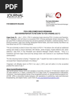 Download Amy Wegmann - FOX 4 Press Release - July 2014 by The News-Press SN232157503 doc pdf