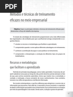 Metodos e Tecnicas de Treinamento
