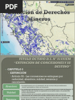Extincion de Derechos Mineros PDF