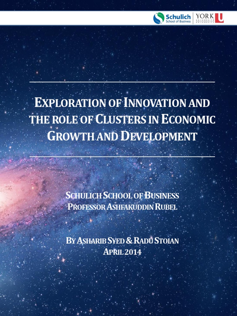 Innovation and Clusters in Economic Growth | PDF | Innovation ...