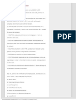 Comparativa Entre La Norma ISO 17799 Vs La Serie ISO 2700X