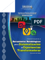 UF10 Herramientas Metodologicas - Sistematizacion