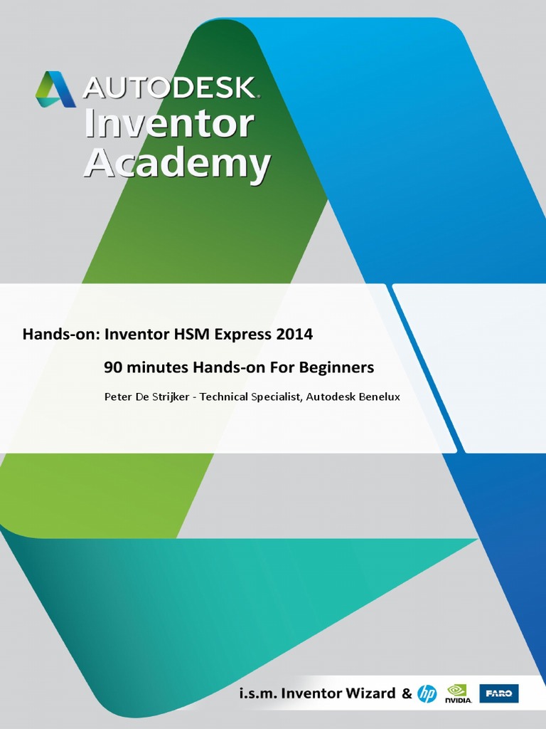 Inventor HSM Express 2014 Tutorial | PDF | Tab (Gui) | Software