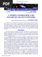A Teoria Cosmológica Do Estado Quase Estacionário