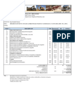 Presupuesto Santa Anita - Pavimentaciones