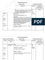 PLANIFICACIÓN DIARIAcuartojunio 2014