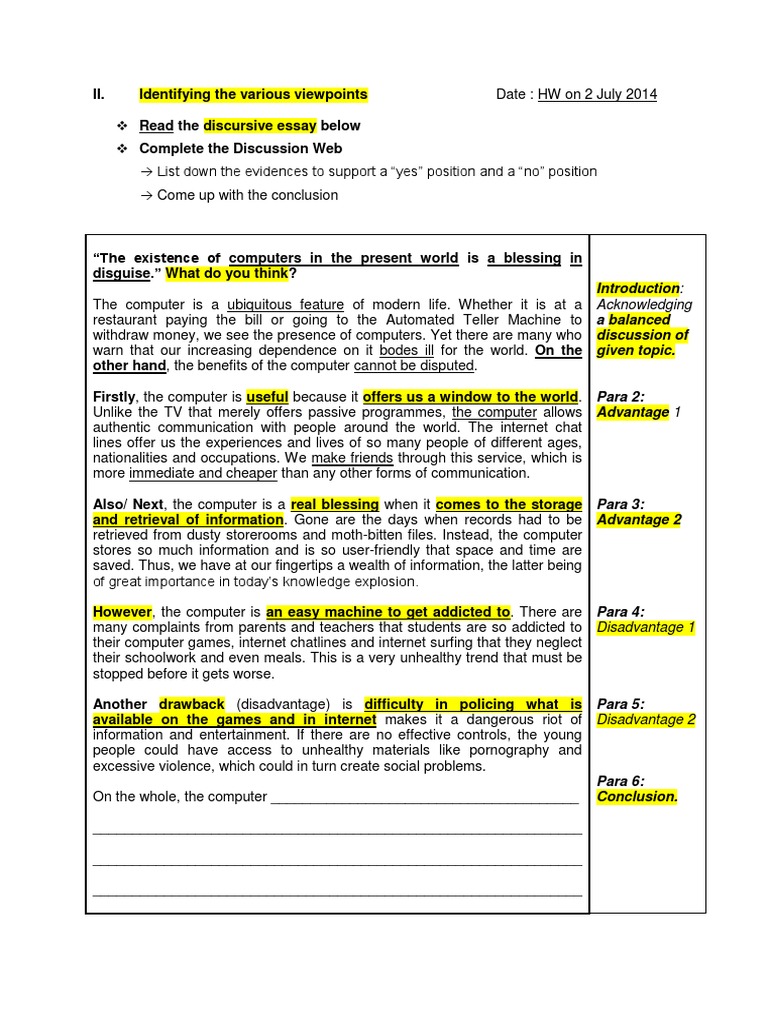 Benefits of computer essay image