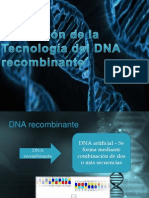 Aplicación de La Tecnología Del DNA Recombinante