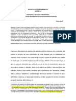 BIROLI, Flavia. Autonomia, Opressão e Identidades, A Ressignificação Da Experiência Na Teoria Política Feminista. 2010.