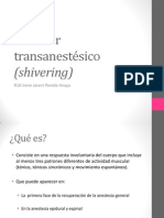 Temblor Transanestésico (Shivering)