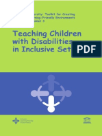 Teaching Children with Disabilities in inclusive setting