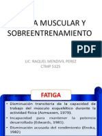 Fatiga Muscular y Sobreentrenamiento