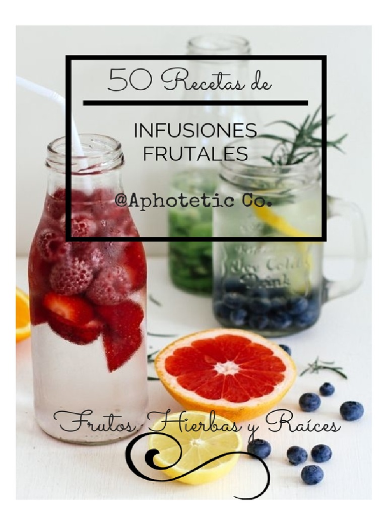 50 Recetas de Infusiones | PDF | Mentha | Romero