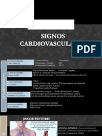 signos cardiovasculares