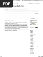 Download Schroeder Joailliers 1877 GMT Automatic Watch - An Elegant Piece Steeped In European Historyestern Watch Collection Schroeder Joailliers 1877 GMT Automatic Watch - An Elegant Piece Steeped in European History by Meor Amri SN232246668 doc pdf