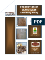 Slate Excavation and Tile Manufacturing Feasibility