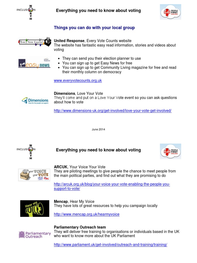 Everything You Need To Know About Voting | PDF