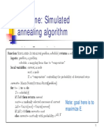 Simulated Annealing Algorithm