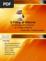 E-Filing of Returns (Income Tax Online Filing)