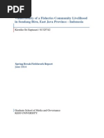Download example of fieldwork report by Kiestiko Sri Saptasari SN232257078 doc pdf