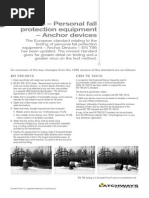 EN795 Technical Bulletin