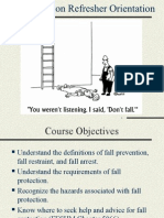 Fall Protection Orientation Refresher - FN000304