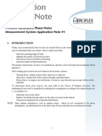 Phase Noise Measurement Theory