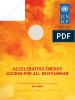 Accelerating Energy Access for All in Myanmar