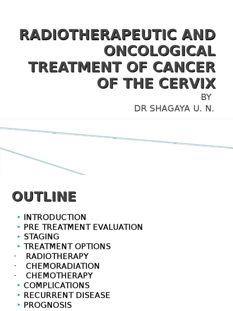 Cervical Cancer Treatment Options Guide | PDF | Radiation Therapy ...