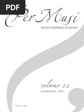 Neder Alvaro O Estudo Cultural Per Musi 22 Publicado Acorde Musica Guitarras scribd