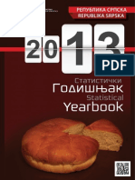 Statistički Godišnjak Republike Srpske 2013