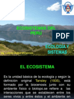 Clase Nº 3 - Ecosistemas Del Perú