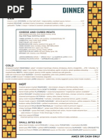 Tatte Fall/Winter Menu 2024-2025 | PDF | Salad | Pickling