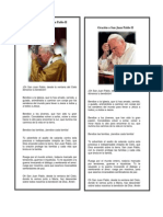 Oración A San Juan Pablo II