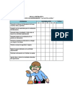 Escala Estimativa - Laboratorio